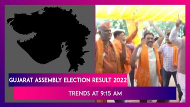 Gujarat Assembly Election Result 2022 Trends At 9:15 AM: BJP Races Ahead In This Threefold Battle With Congress & AAP